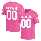 Custom Pink Football Jersey Athletic Special Fans Edition Shirt